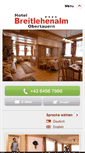 Mobile Screenshot of breitlehenalm.at